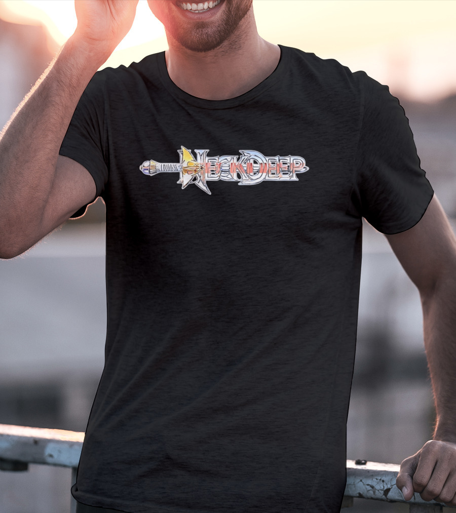 Neck Deep Sword Pop Punk Alternative Rock T-Shirt