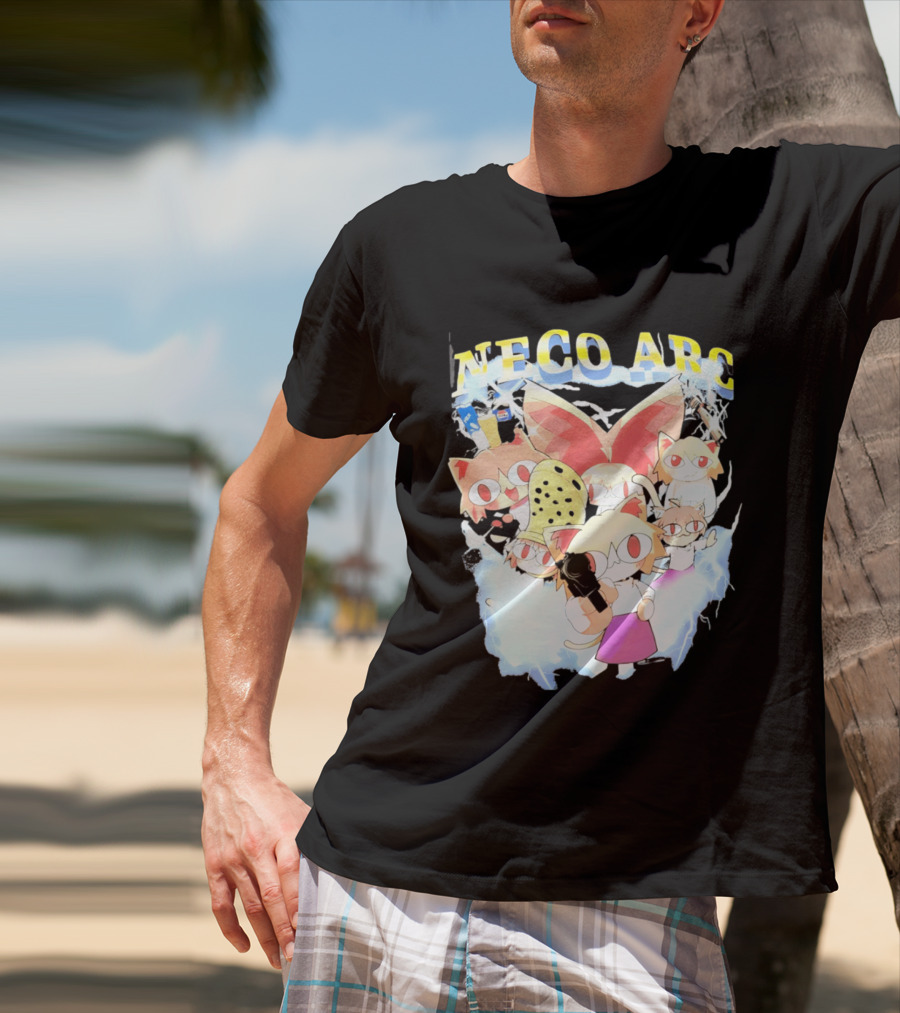 Neco Arc Tsukihime Type Moon Anime Character Collection T-Shirt