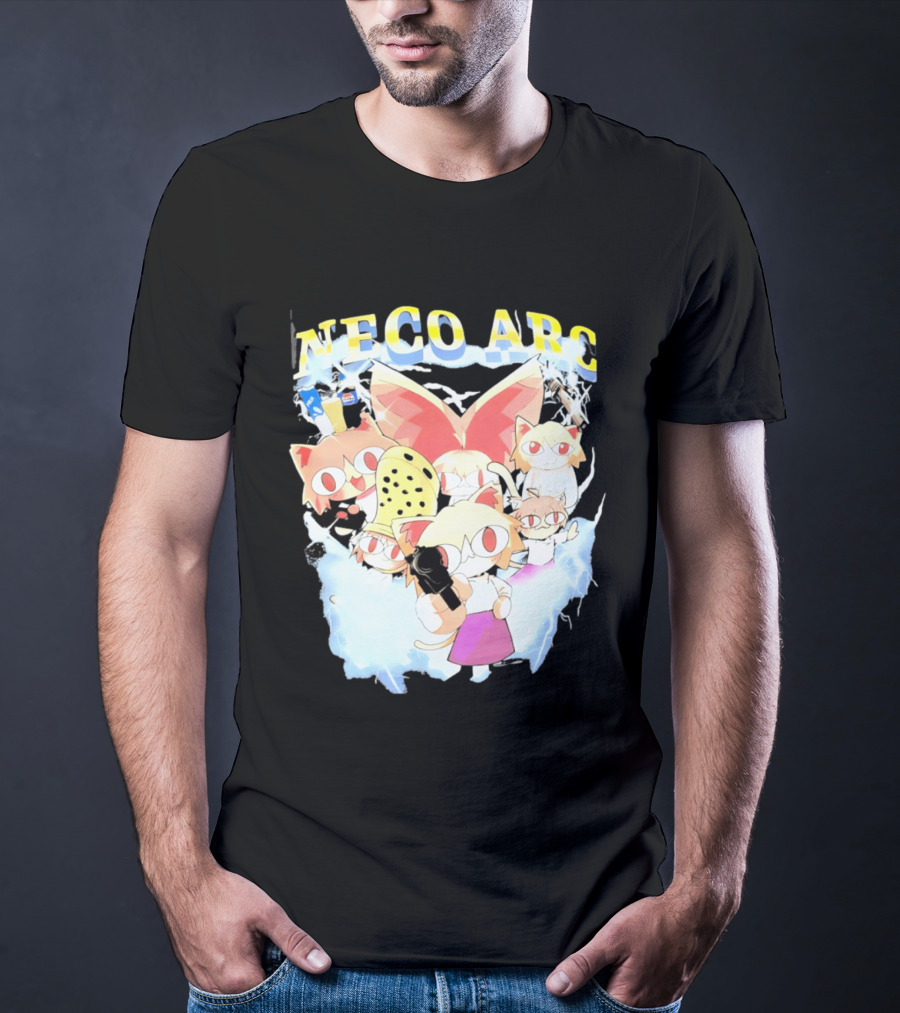 Neco Arc Tsukihime Type Moon Anime Character Collection T-Shirt
