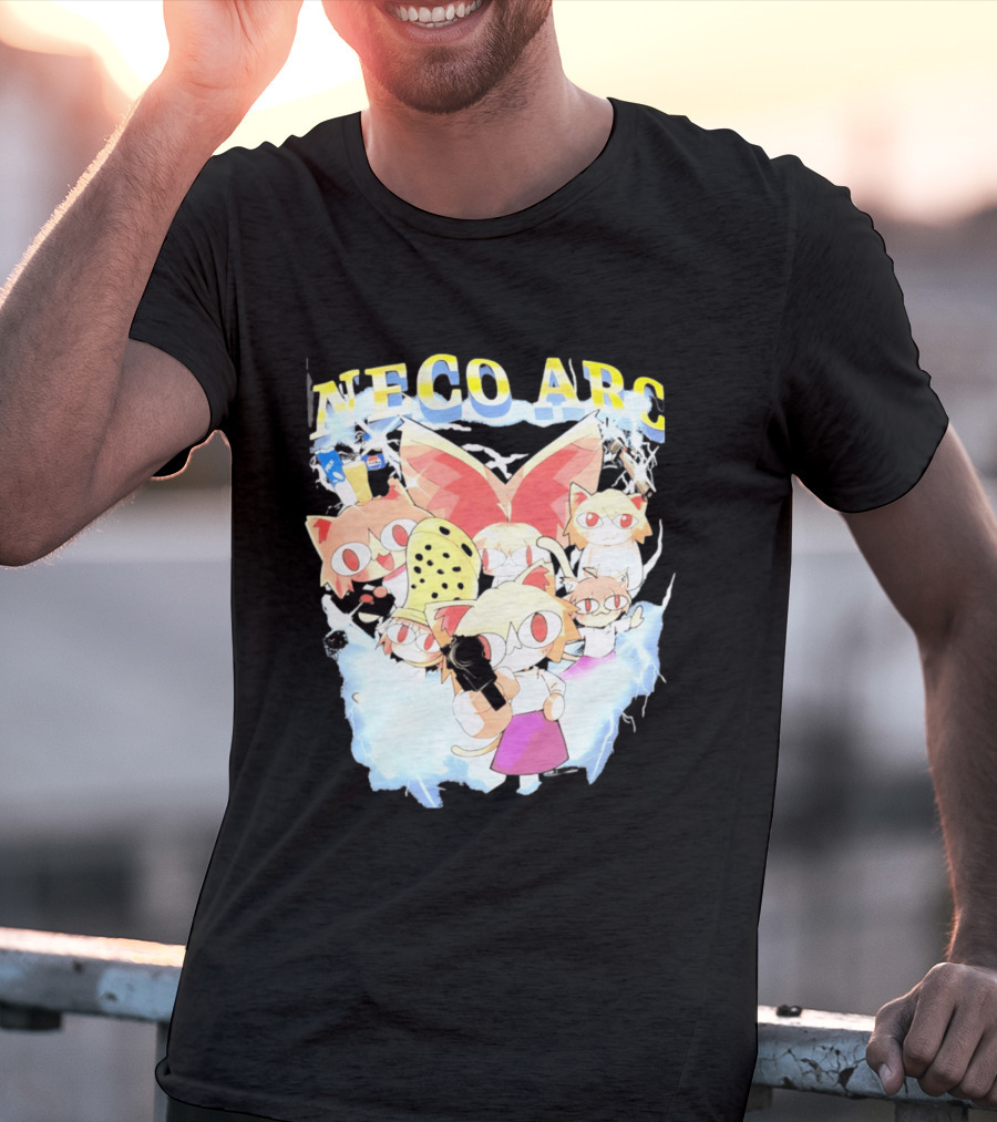 Neco Arc Tsukihime Type Moon Anime Character Collection T-Shirt