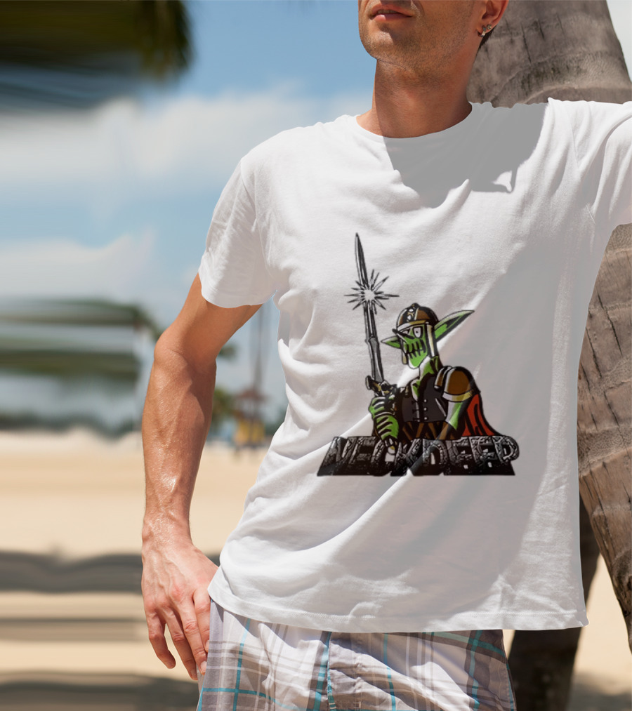 Neck Deep Goblin Warrior Pop Punk Band Fantasy Sword T-Shirt