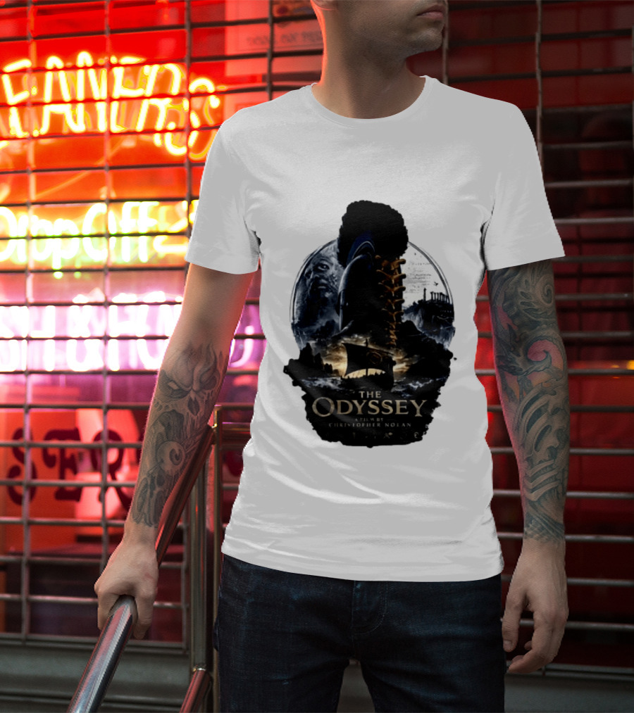 The Odyssey Film By Christopher Nolan Featuring Odysseus Mythical Hero T-Shirt