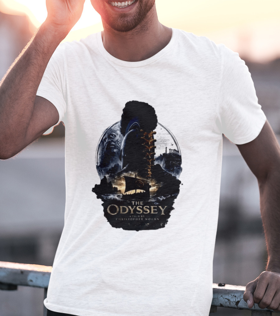 The Odyssey Film By Christopher Nolan Featuring Odysseus Mythical Hero T-Shirt