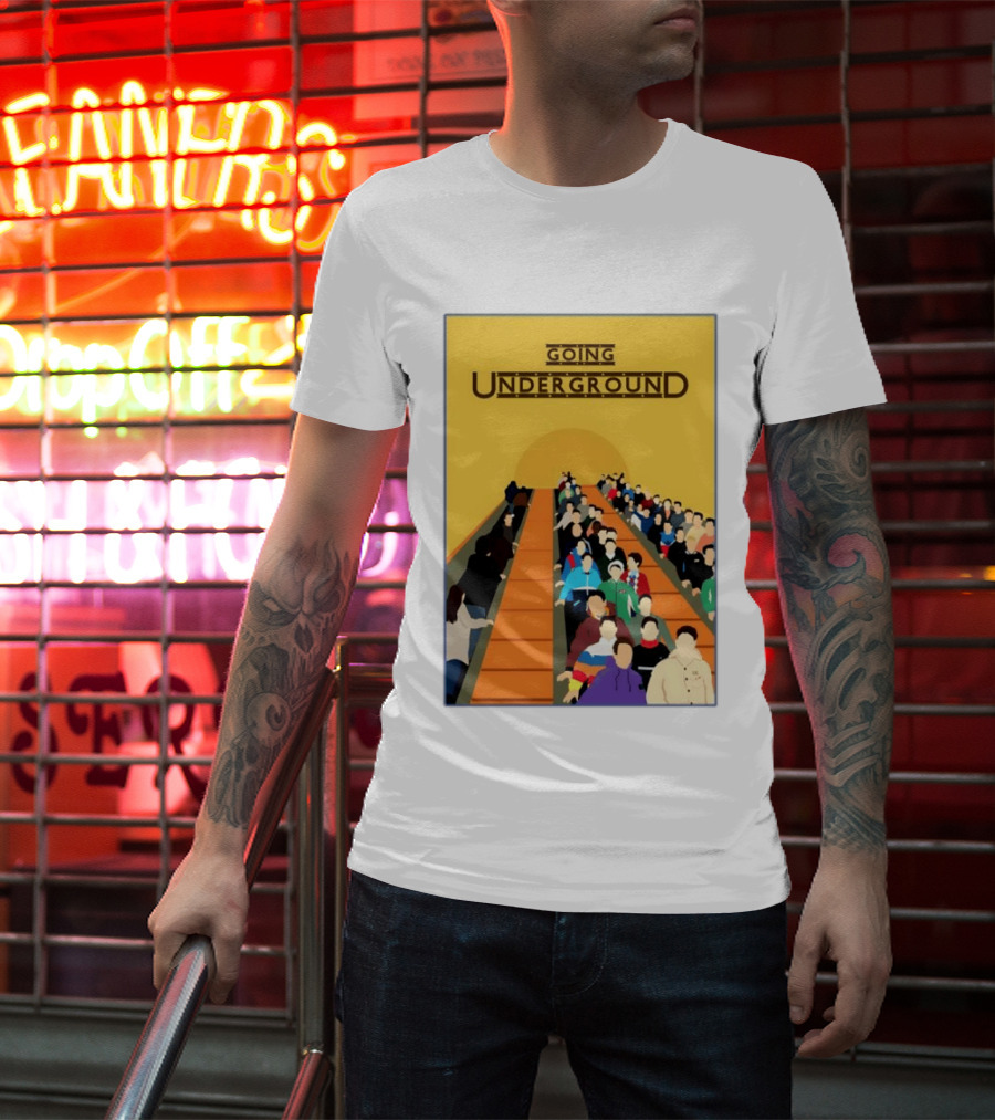 The Jam Going Underground Mod Culture Casuals Terrace Youth Football T-Shirt