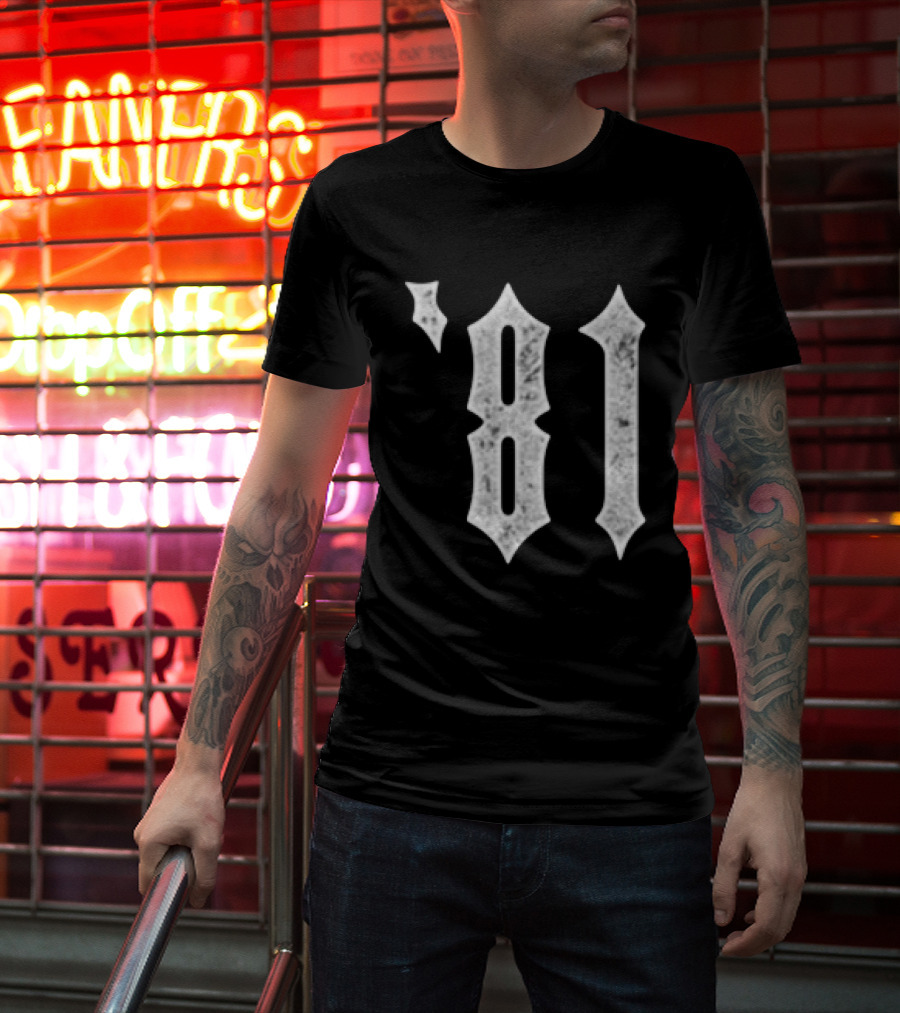 Slayer Store Established 1981 Skull Distressed T-Shirt