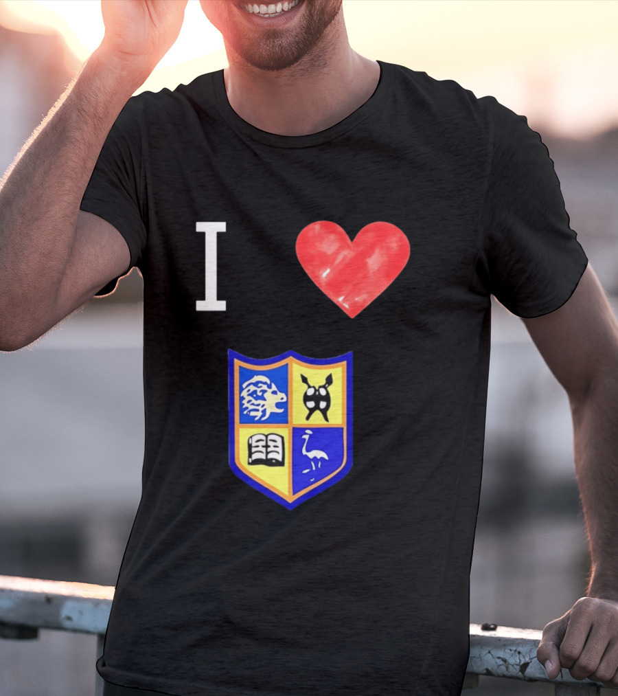 I Love University Of Zimbabwe UZ Harare Lion Emblem Crest T-Shirt