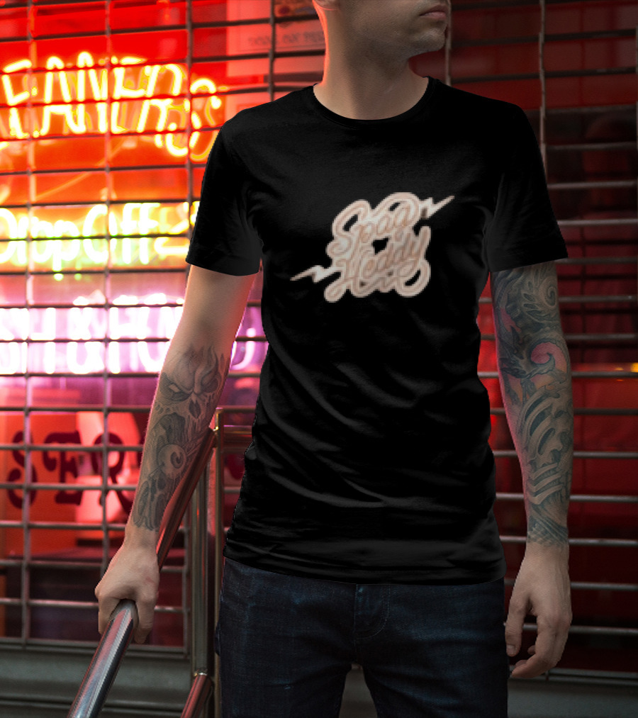 Kt8 Store Spag Heddy E=Mcolander Black Lightning T-Shirt