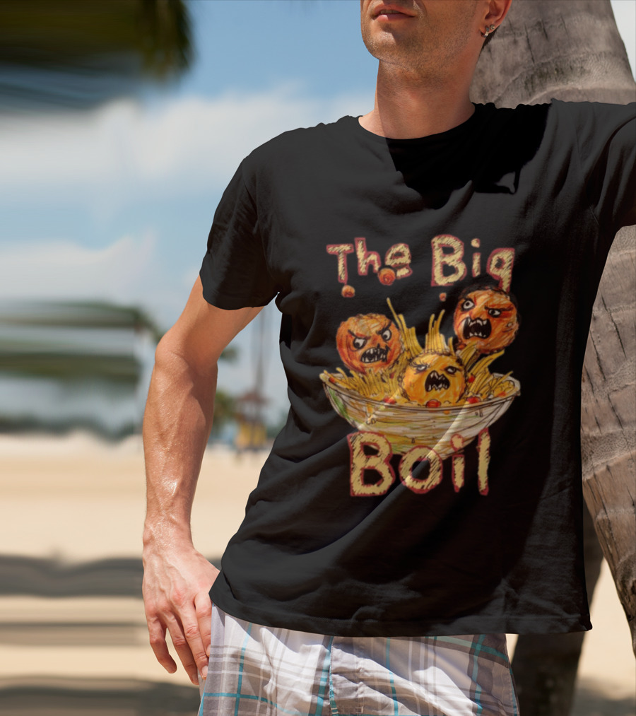 Kt8 Store Spag Heddy The Big Boil Scribble Black T-Shirt