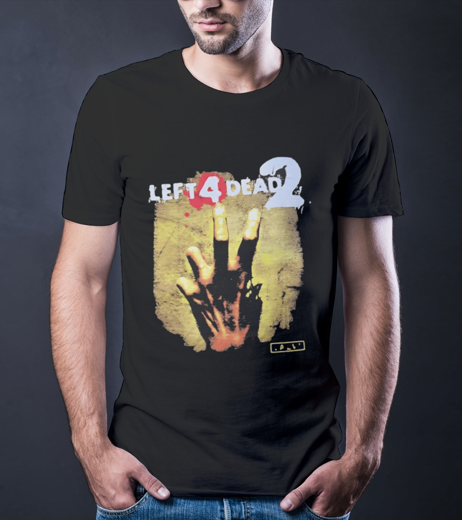 Left 4 Dead 2 Zombie Hand Valve Video Game Survival T-Shirt