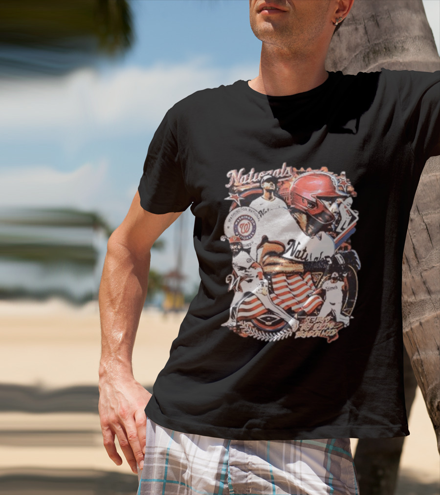 Washington Nationals Legends Baseball Players And Team Highlights T-Shirt