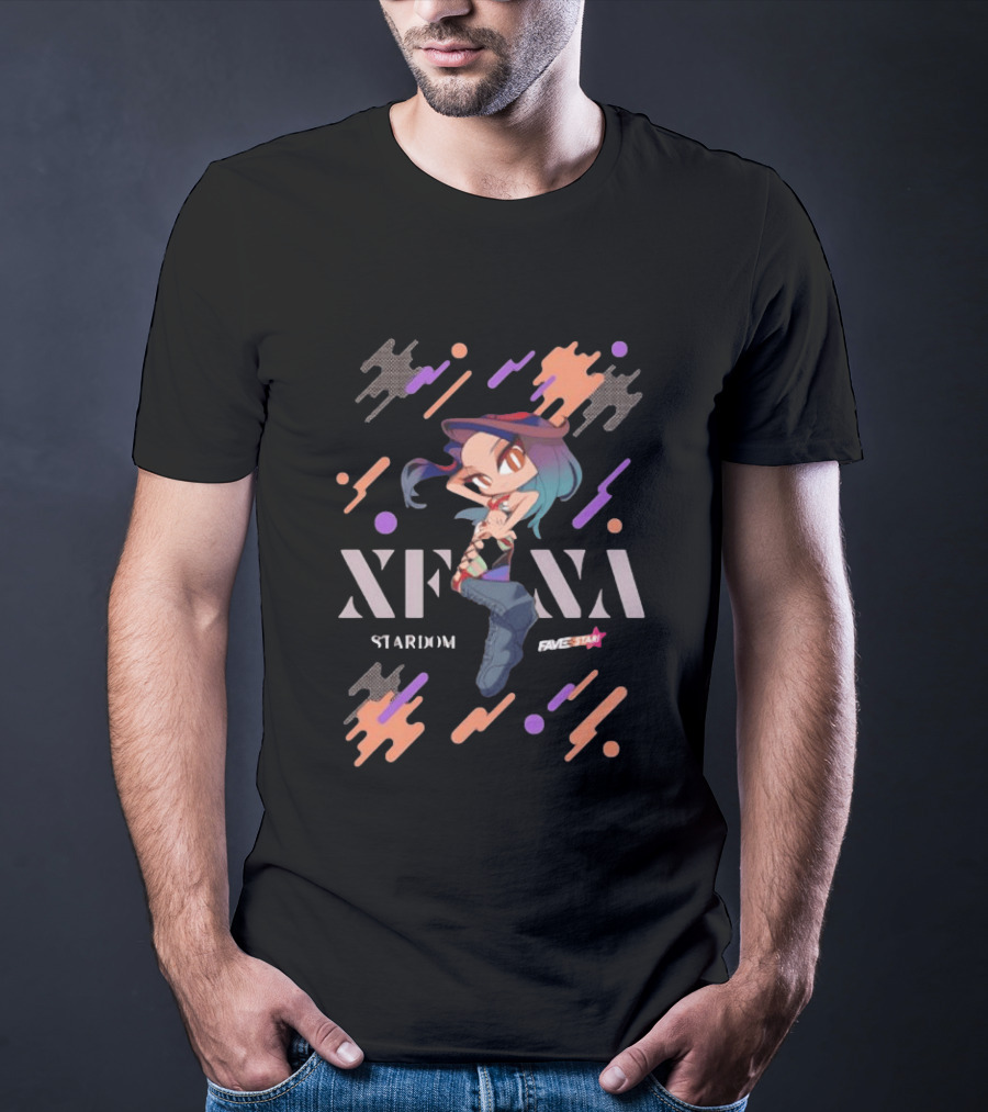 Xena Stardom Fave Star Chibi Wrestler T-Shirt