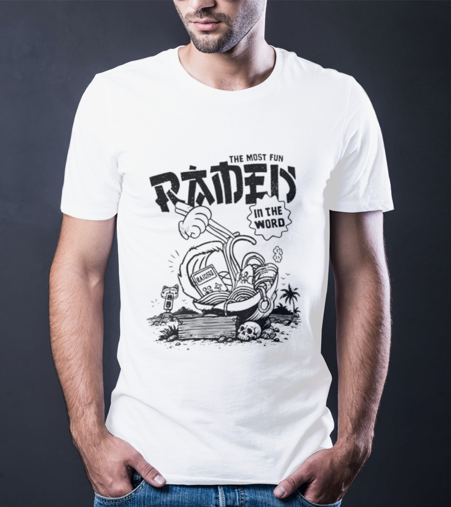 Las Vegas Raiders The Most Fun Ramen In The World T-Shirt