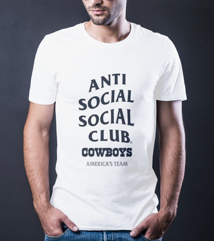 Anti Social Social Club Cowboys America's Team T-Shirt
