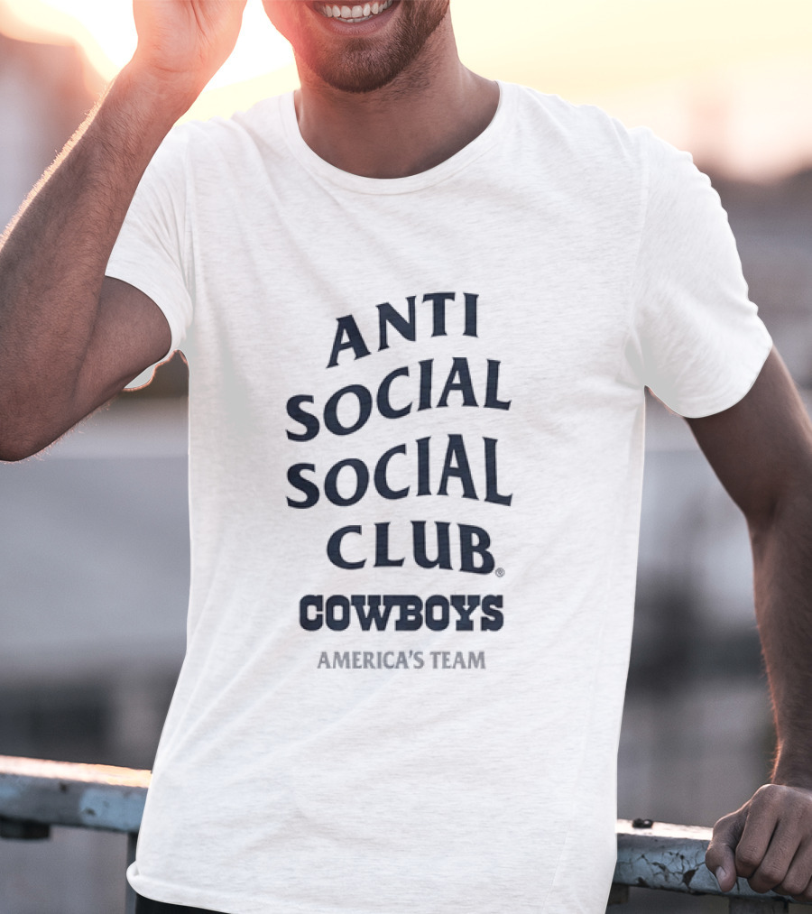 Anti Social Social Club Cowboys America's Team T-Shirt