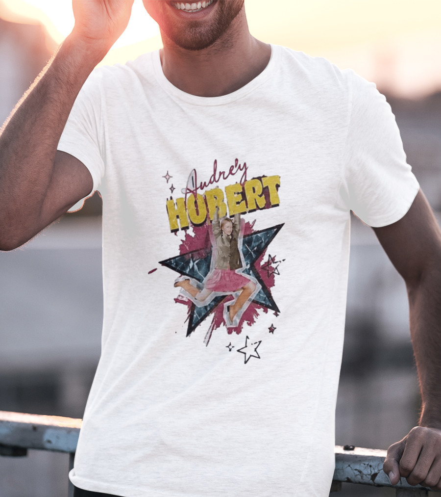 Audrey Hubert The Staircase To Stardom Tour Jumping Starburst T-Shirt