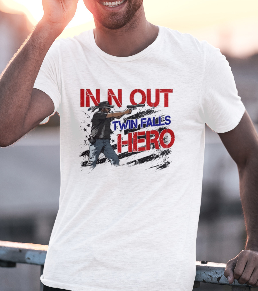 IN N OUT Twin Falls Hero Jordan Salinas T-Shirt