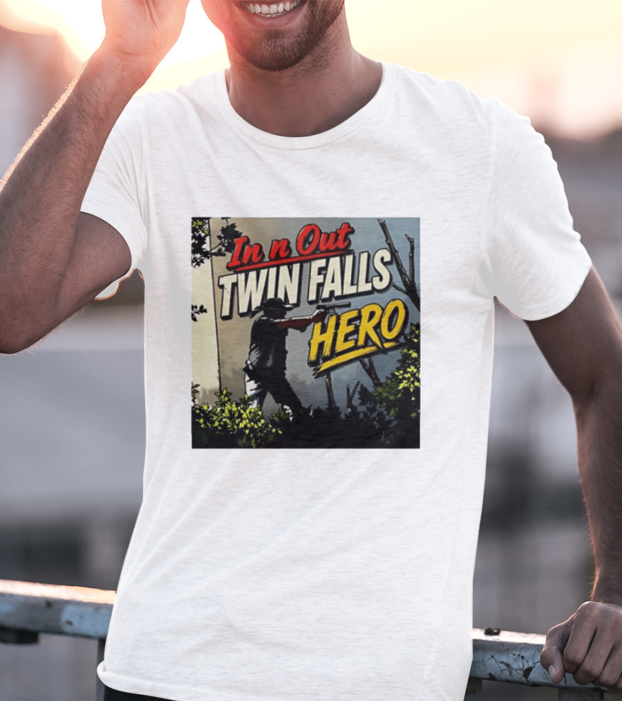 In N Out Twin Falls Hero Jordan Salinas 2026 T-Shirt