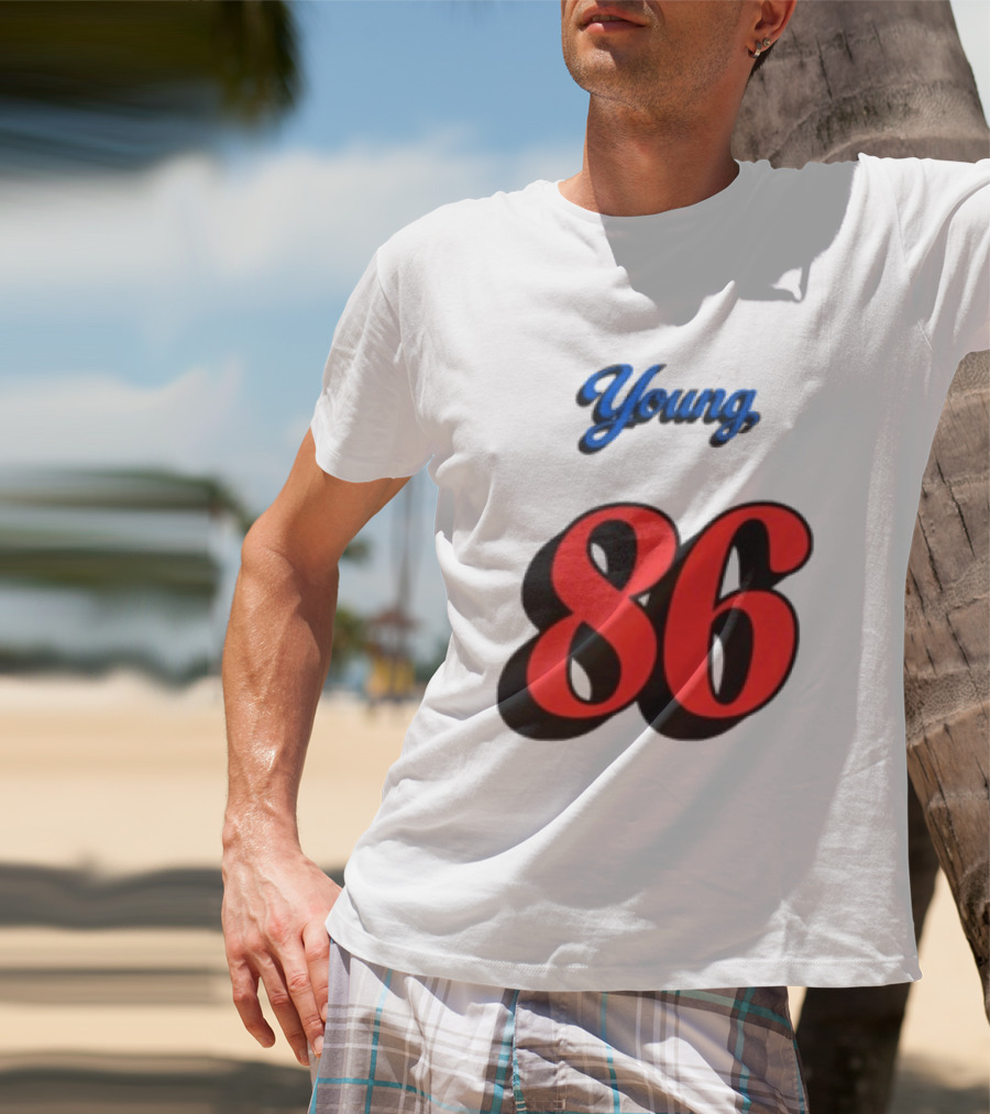Owl City Store Young 86 Baseball 3 4 Sleeve T-Shirt