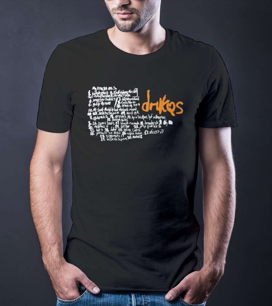 Aphex Twin Drukqs Tracklist Richard D James Brown T-Shirt