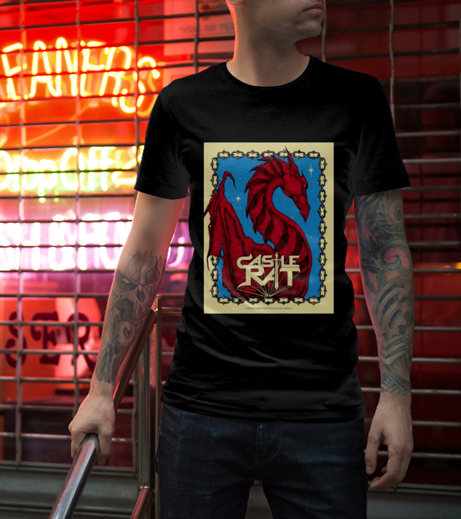 Castle Rat Sword Dragon LuckyFes'26 Babymetal Quick Dry 15 T-Shirt