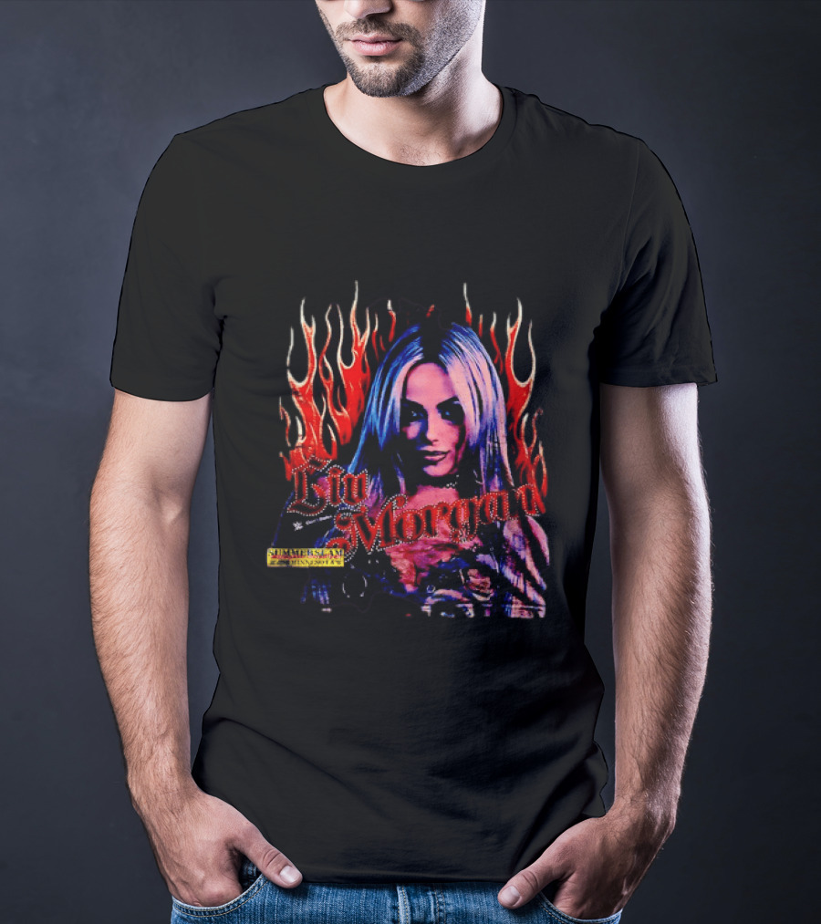 Liv Morgan WWE SummerSlam Minnesota Flames Wrestling T-Shirt