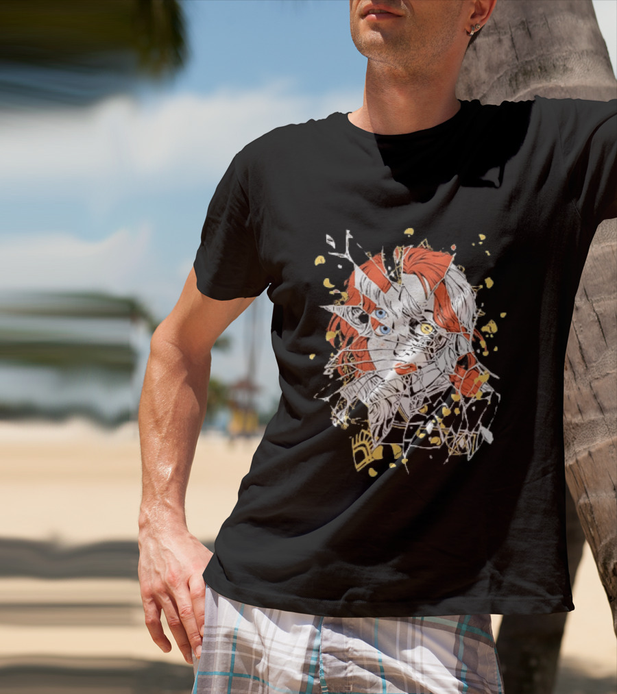 Chucky Shattered Glass Child's Play Horror T-Shirt