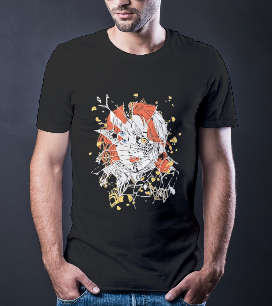 Chucky Shattered Glass Child's Play Horror T-Shirt