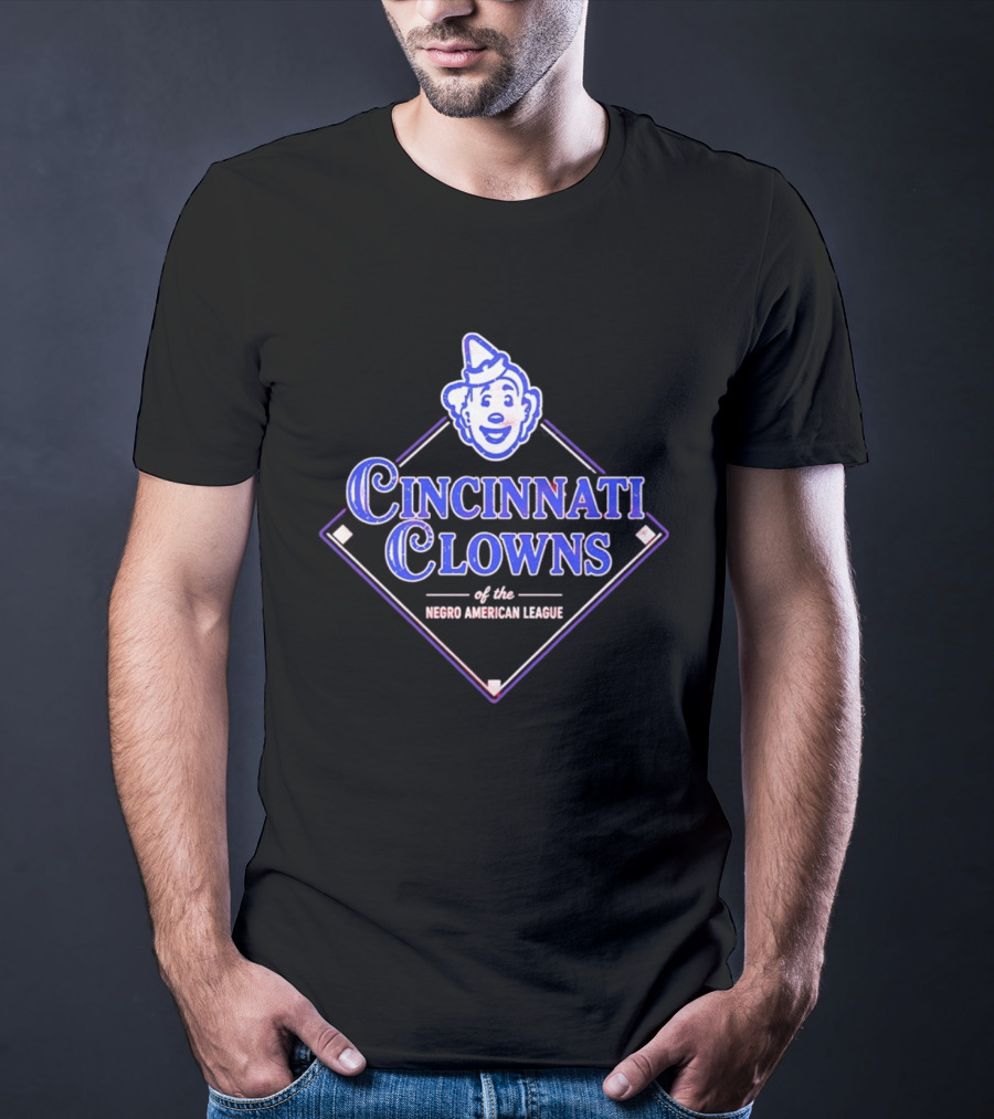 Cincinnati Clowns Negro American League Baseball Team T-Shirt