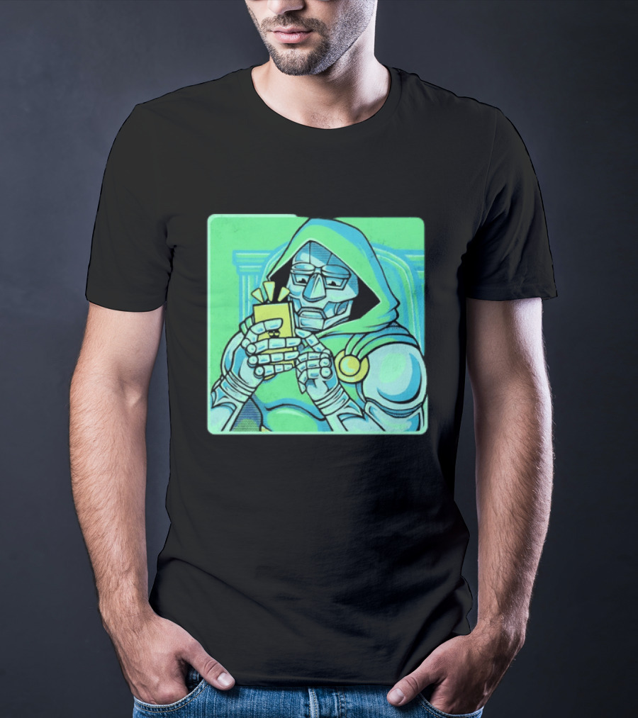 Doctor Doom Marvel Villain Doom Scroll Of Doom T-Shirt
