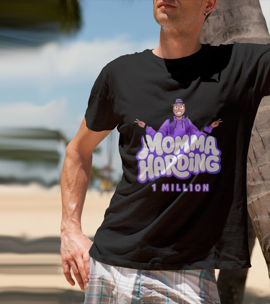 Momma Harding Stay Sober 1 Million Content Creator Celebration T-Shirt