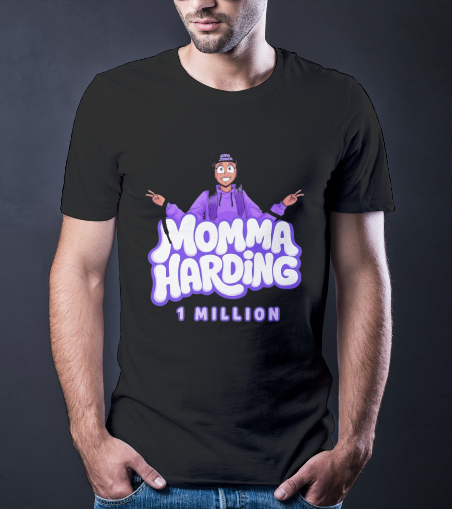 Momma Harding Stay Sober 1 Million Content Creator Celebration T-Shirt