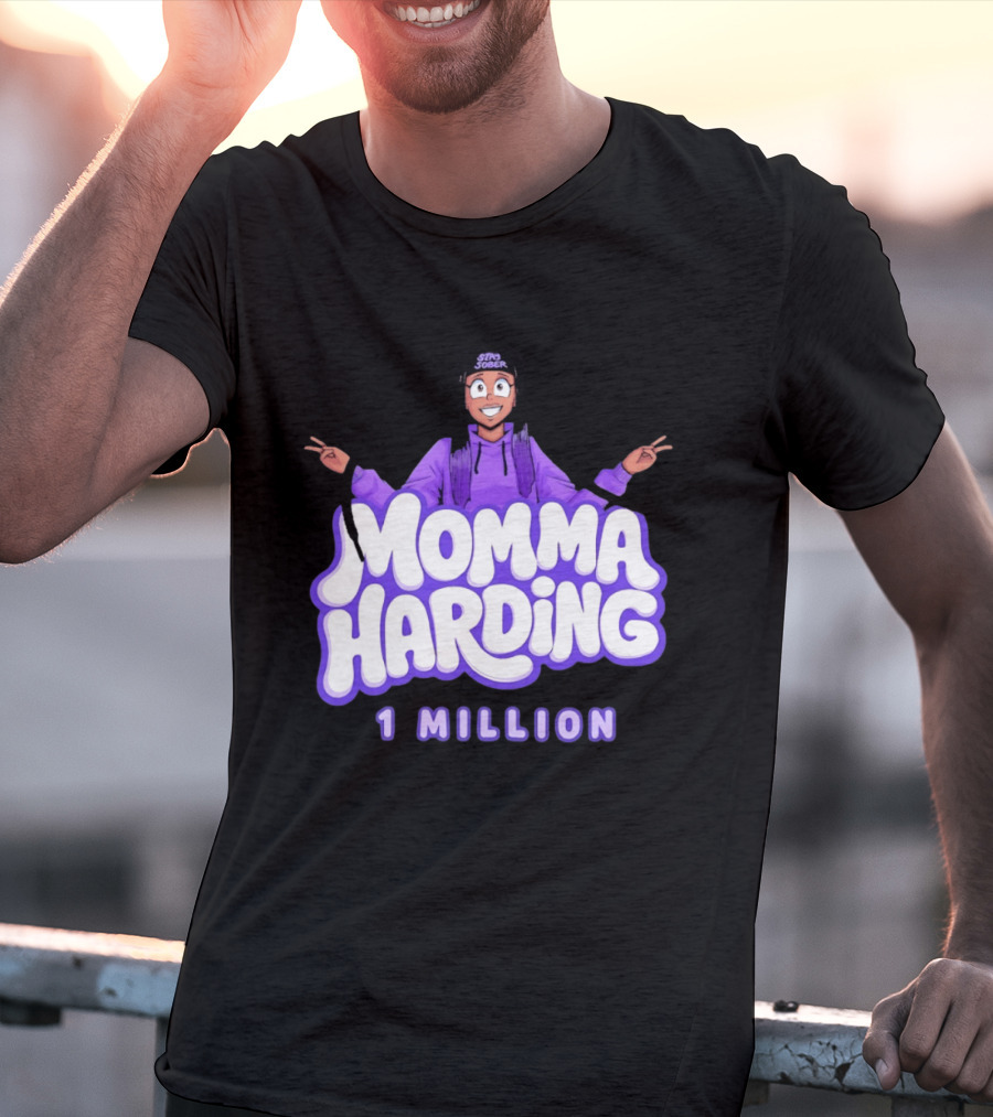 Momma Harding Stay Sober 1 Million Content Creator Celebration T-Shirt