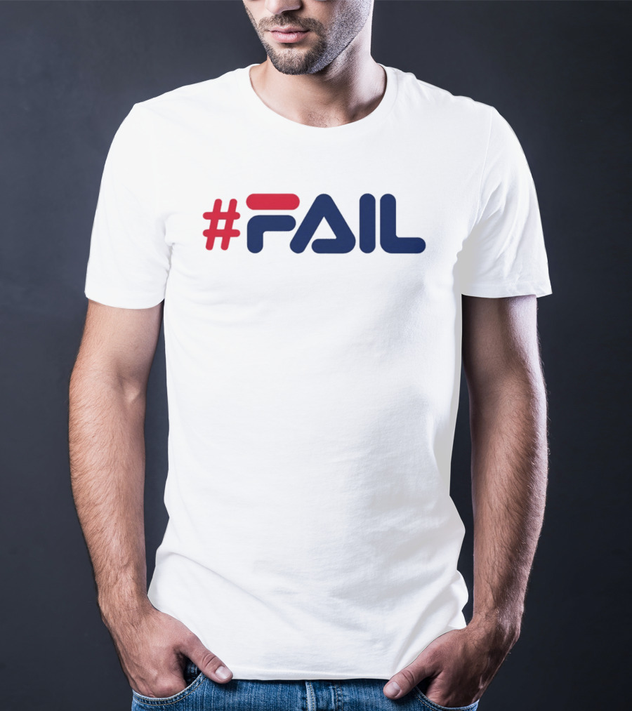 #FAIL Hashtag Bold Modern T-Shirt