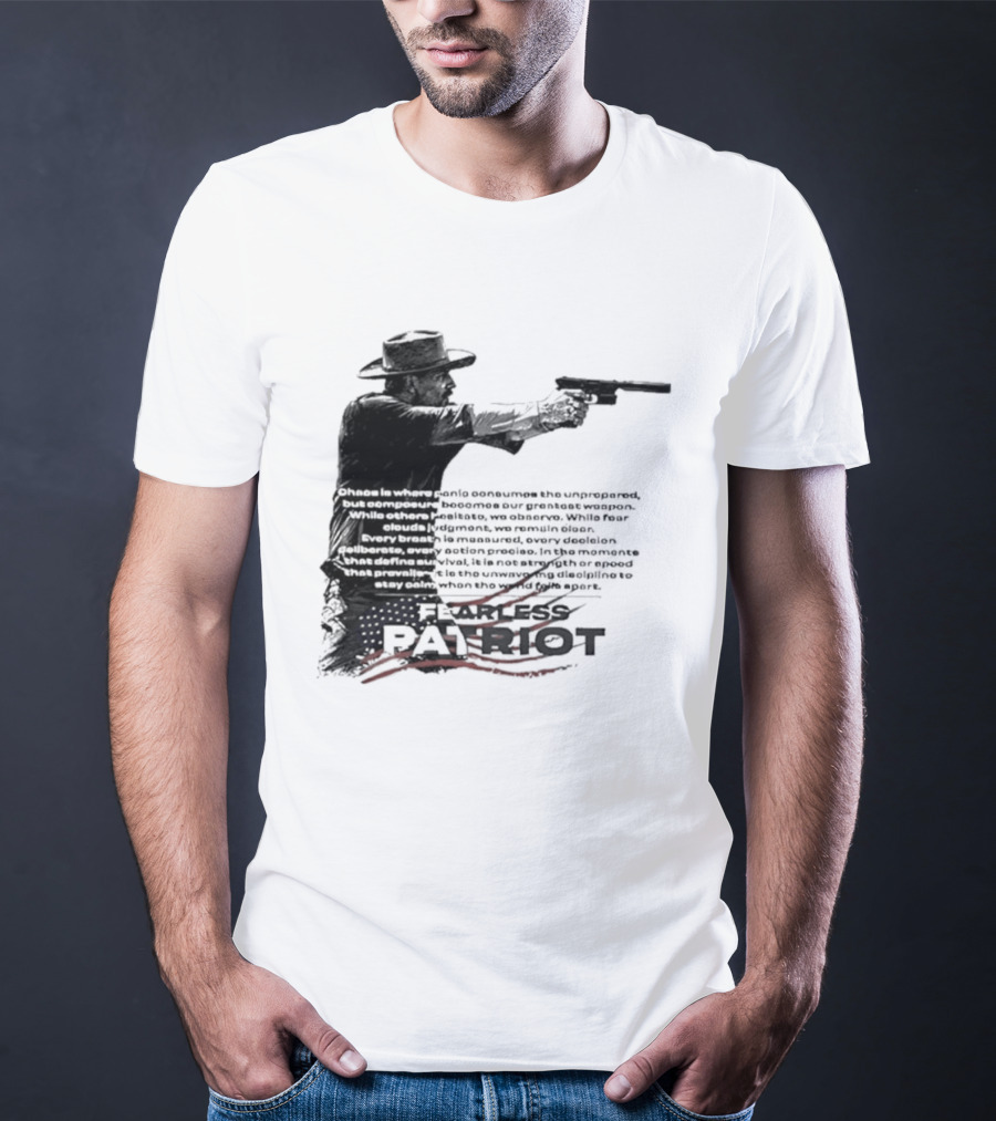 Jordan Salinas Fearless Patriot Hero T-Shirt