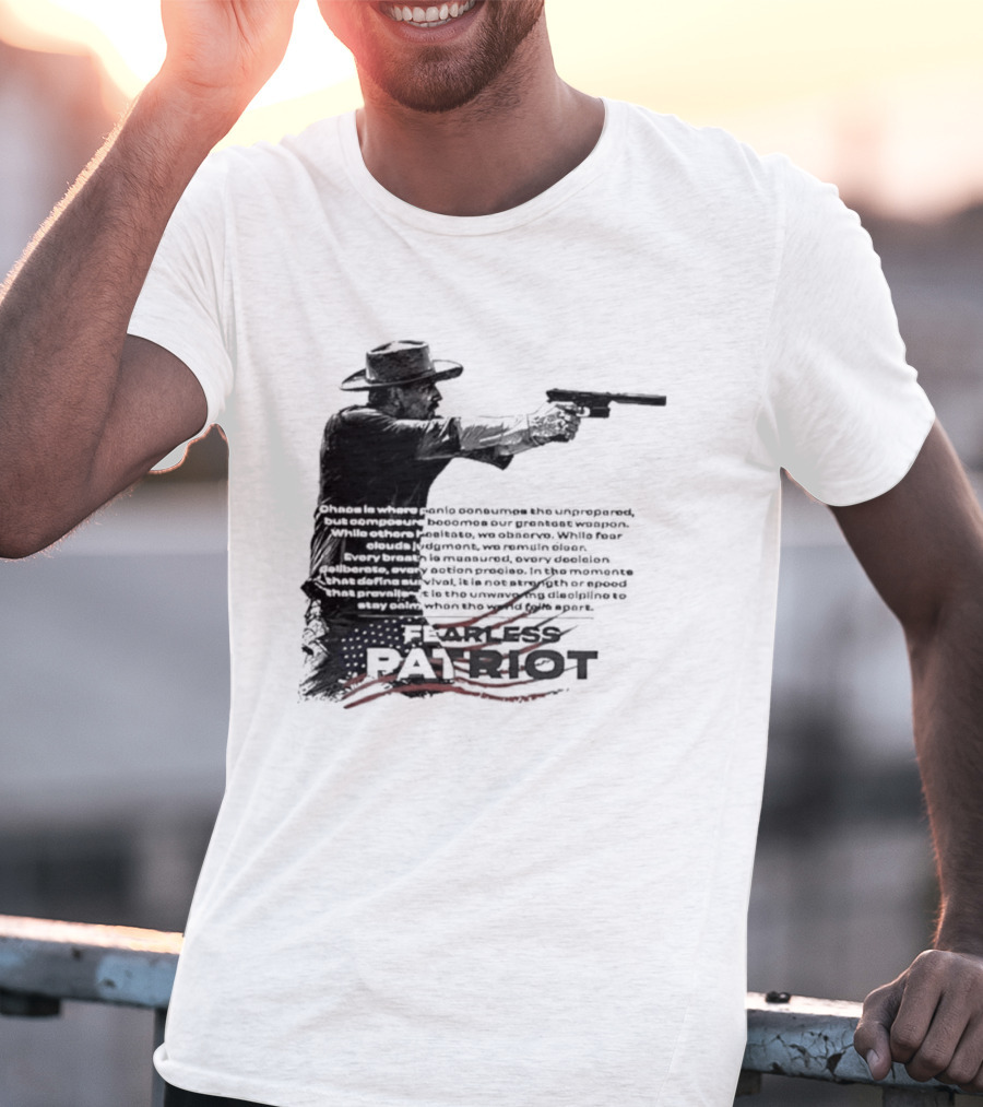 Jordan Salinas Fearless Patriot Hero T-Shirt