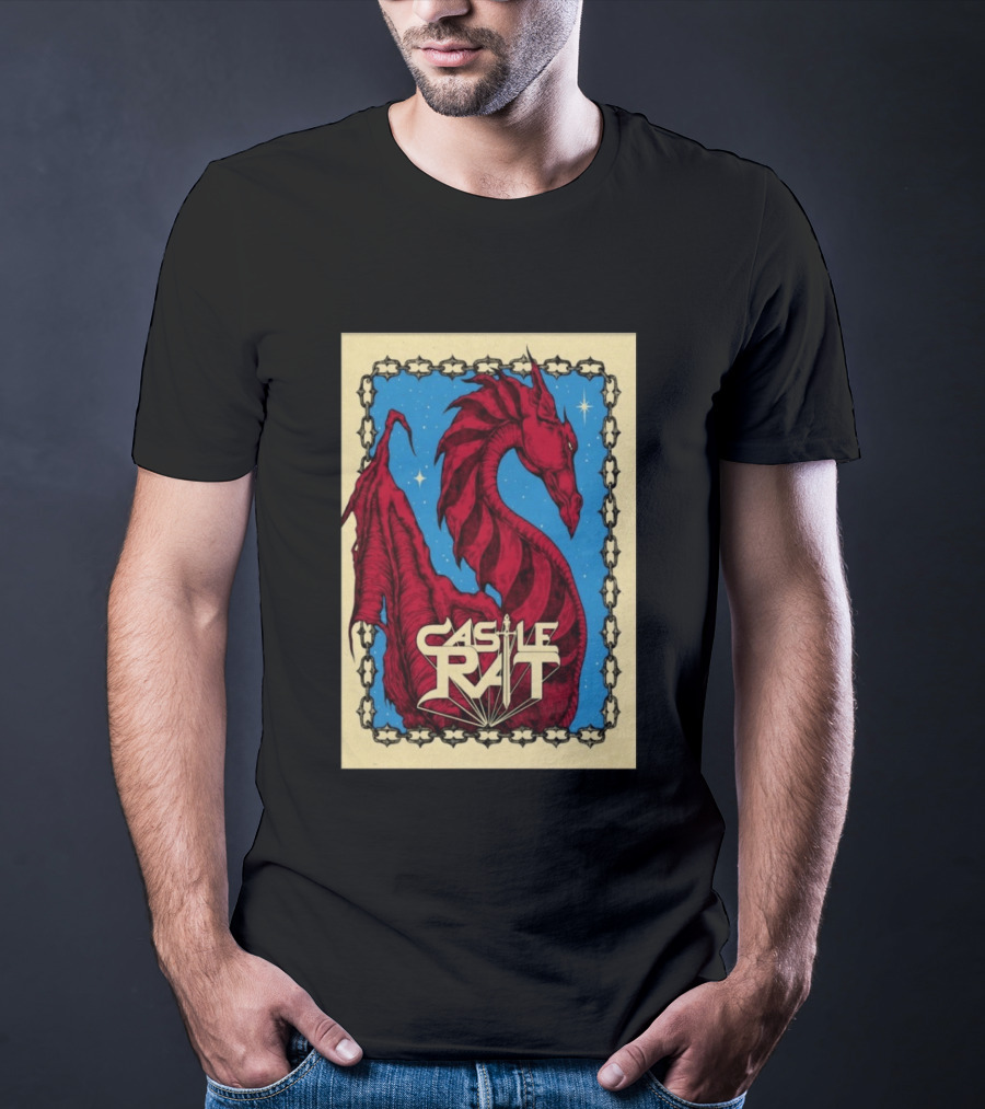 Castle Rat Red Dragon Marienthal Germany Aug 14 2026 T-Shirt