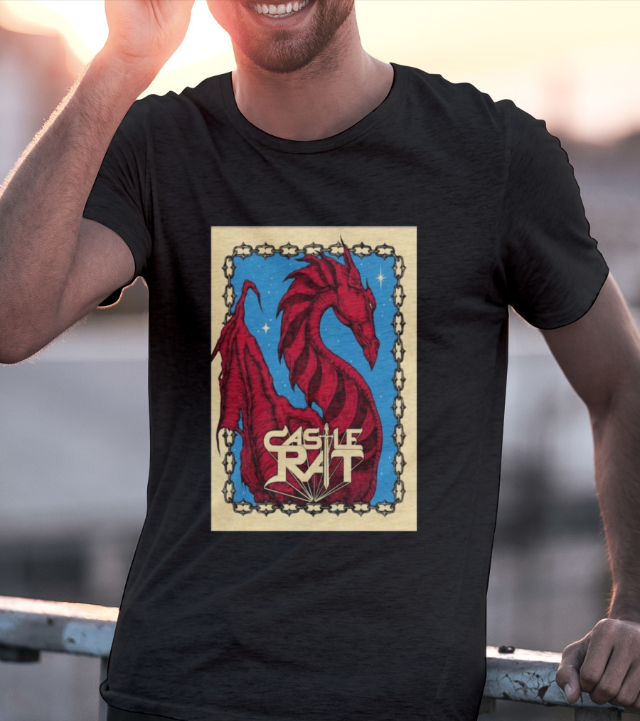 Castle Rat Red Dragon Marienthal Germany Aug 14 2026 T-Shirt