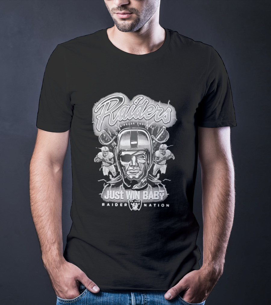 Raider Nation Las Vegas Football Just Win Baby T-Shirt