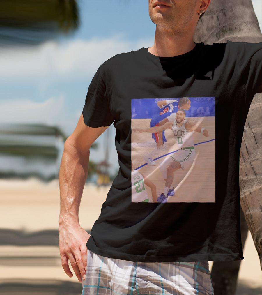 Jayson Tatum Celtics Basketball Vs Thompson And Walsh NBA T-Shirt