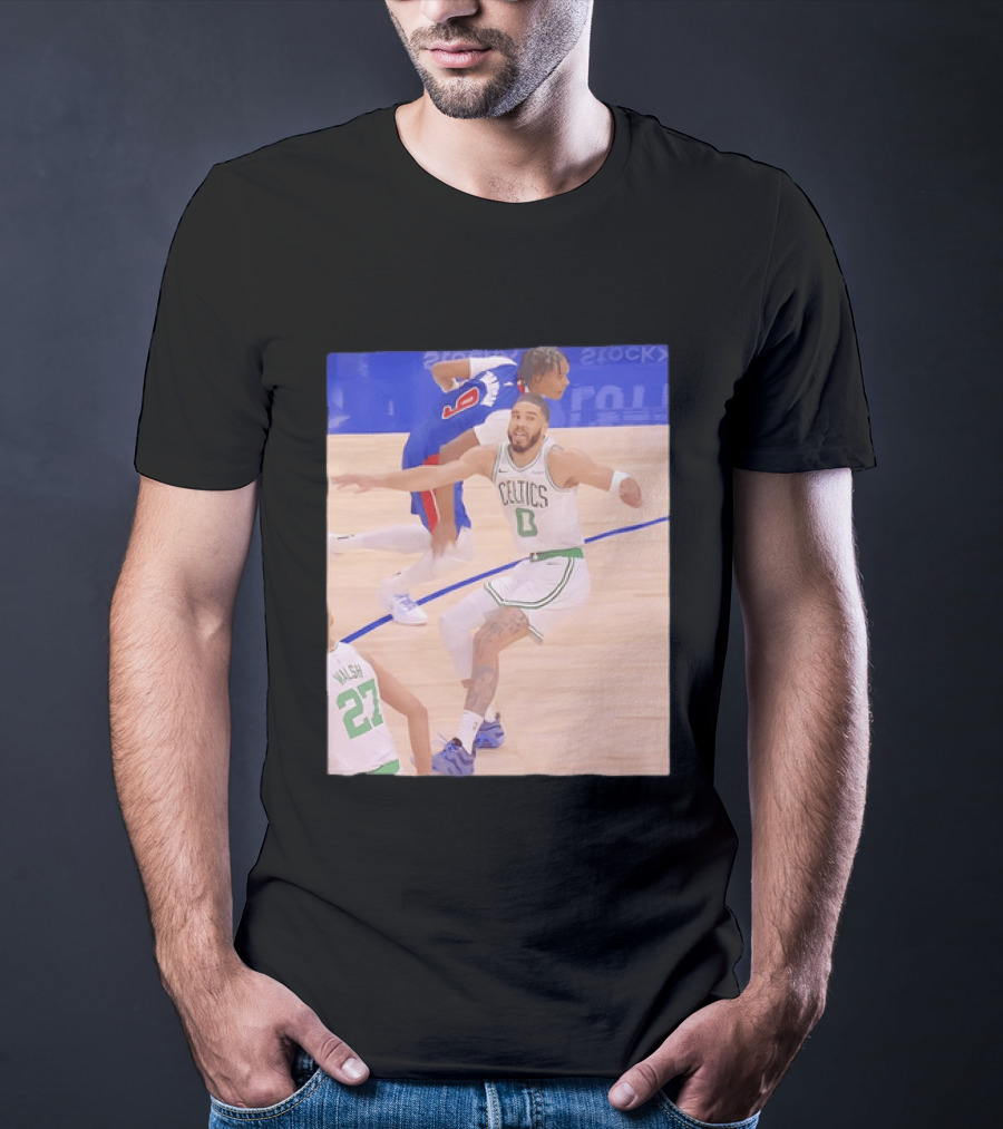 Jayson Tatum Celtics Basketball Vs Thompson And Walsh NBA T-Shirt