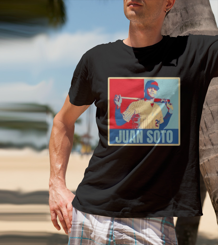 Juan Soto Mets Red Blue T-Shirt