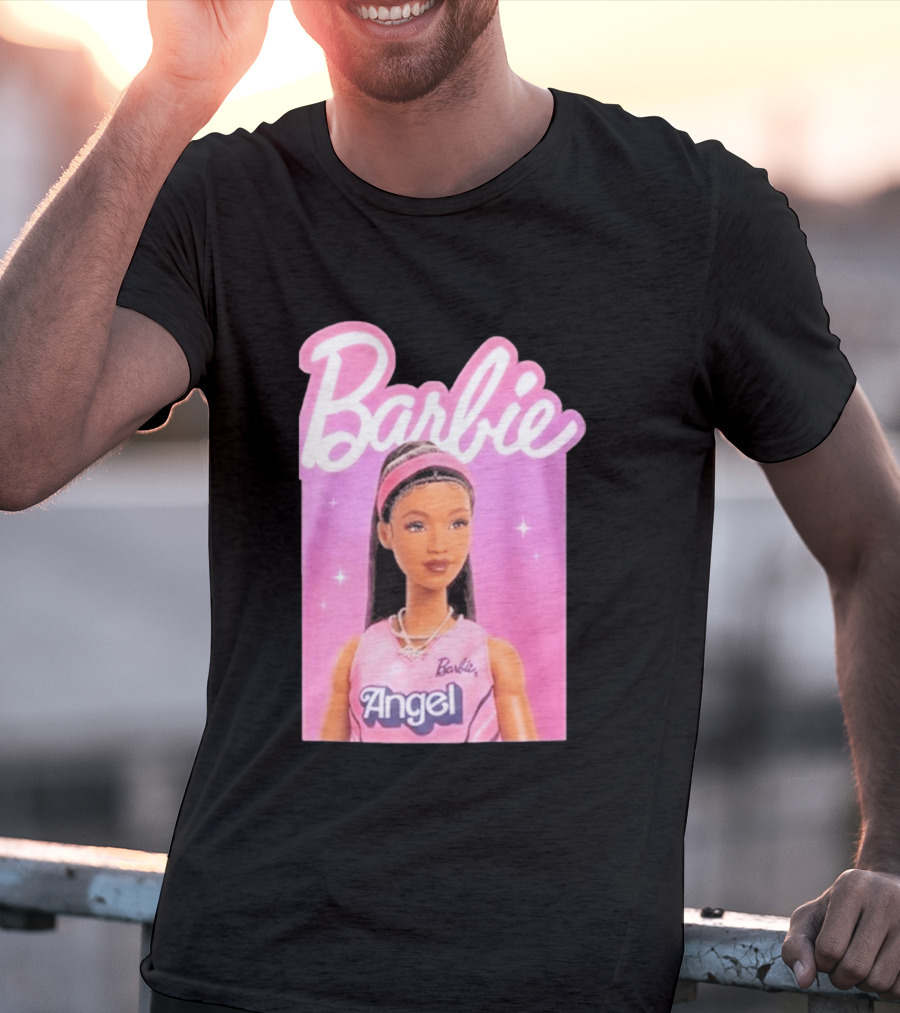 Barbie Angel Basketball Doll T-Shirt