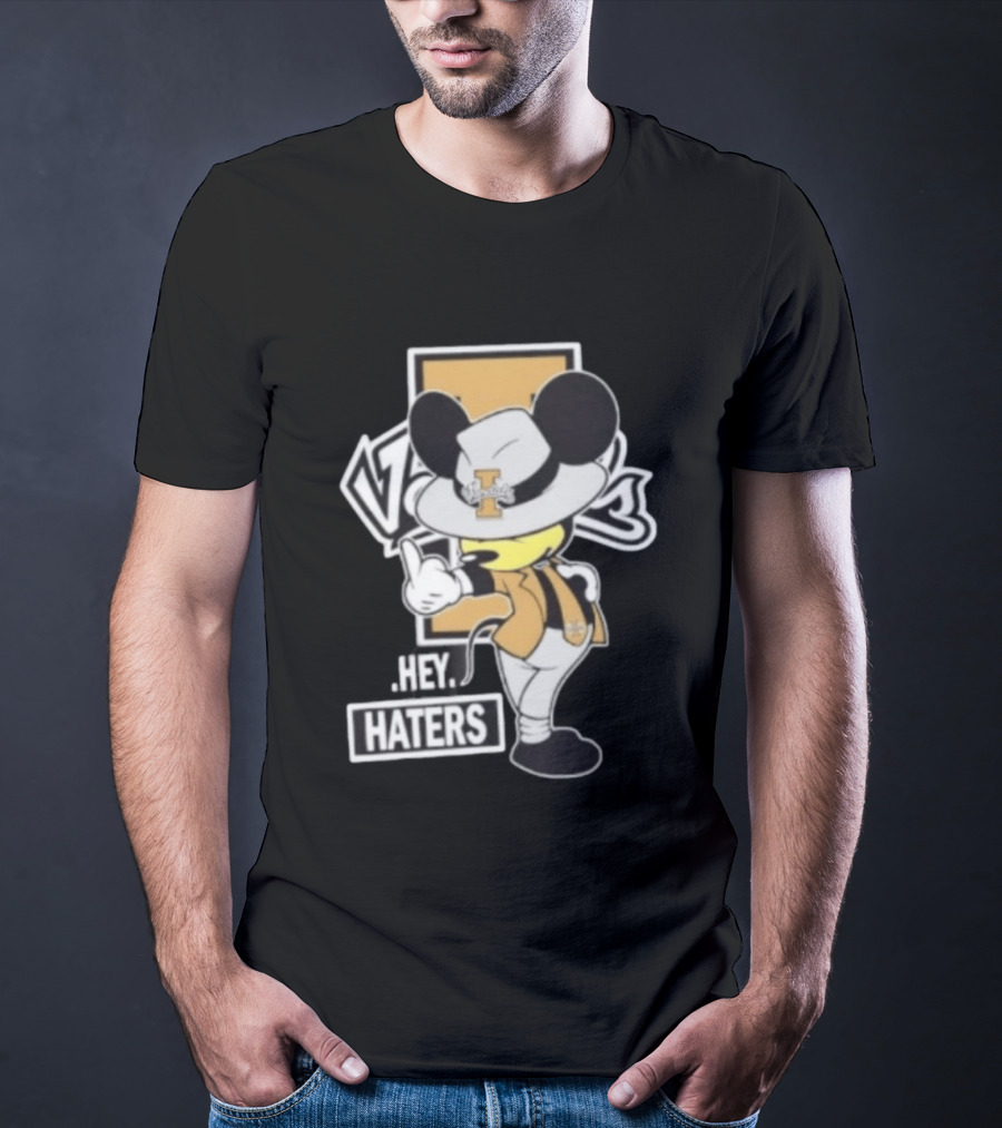 Idaho Vandals Football Mickey Hey Haters T-Shirt