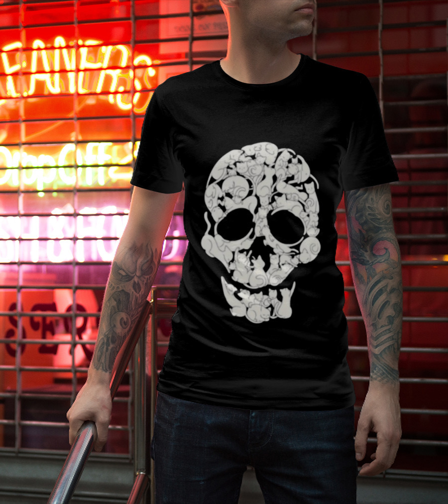 Original Cats Skull Tobe Fonseca Kittens T-Shirt