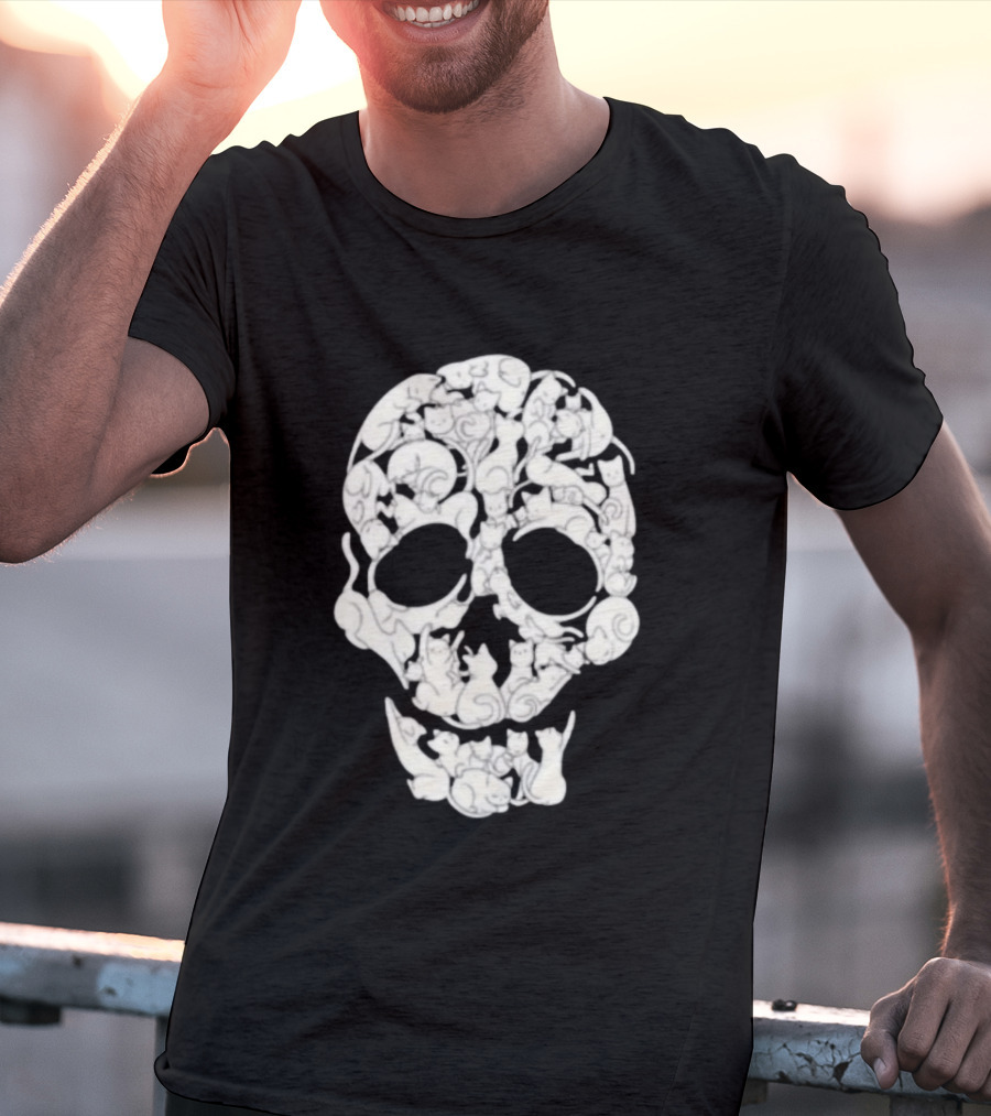 Original Cats Skull Tobe Fonseca Kittens T-Shirt
