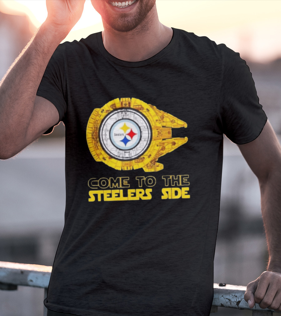 Original Star Wars Pittsburgh Steelers Come To The Steelers Side T-Shirt