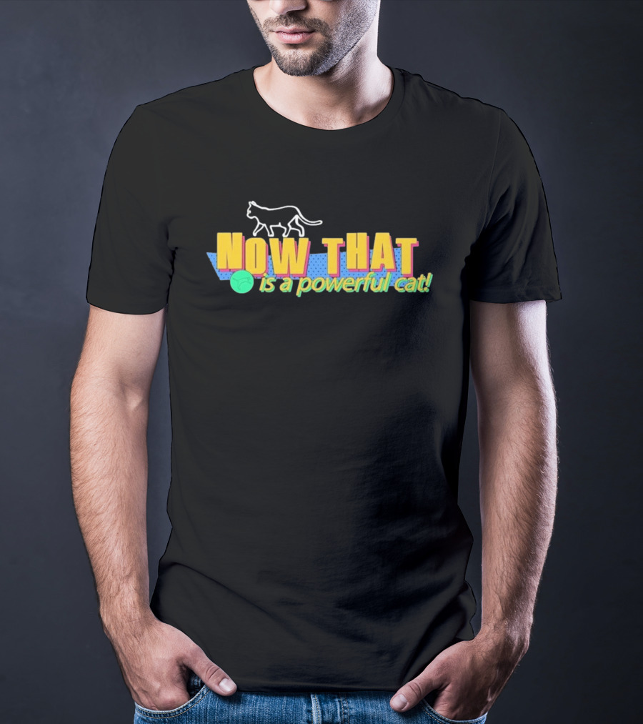 Now That Is A Powerful Cat V2 T-Shirt