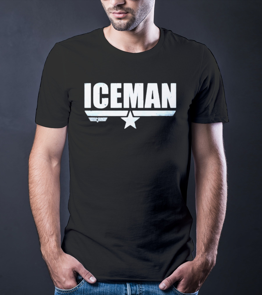 Top Gun Iceman Caleb Williams Chicago Bears T-Shirt