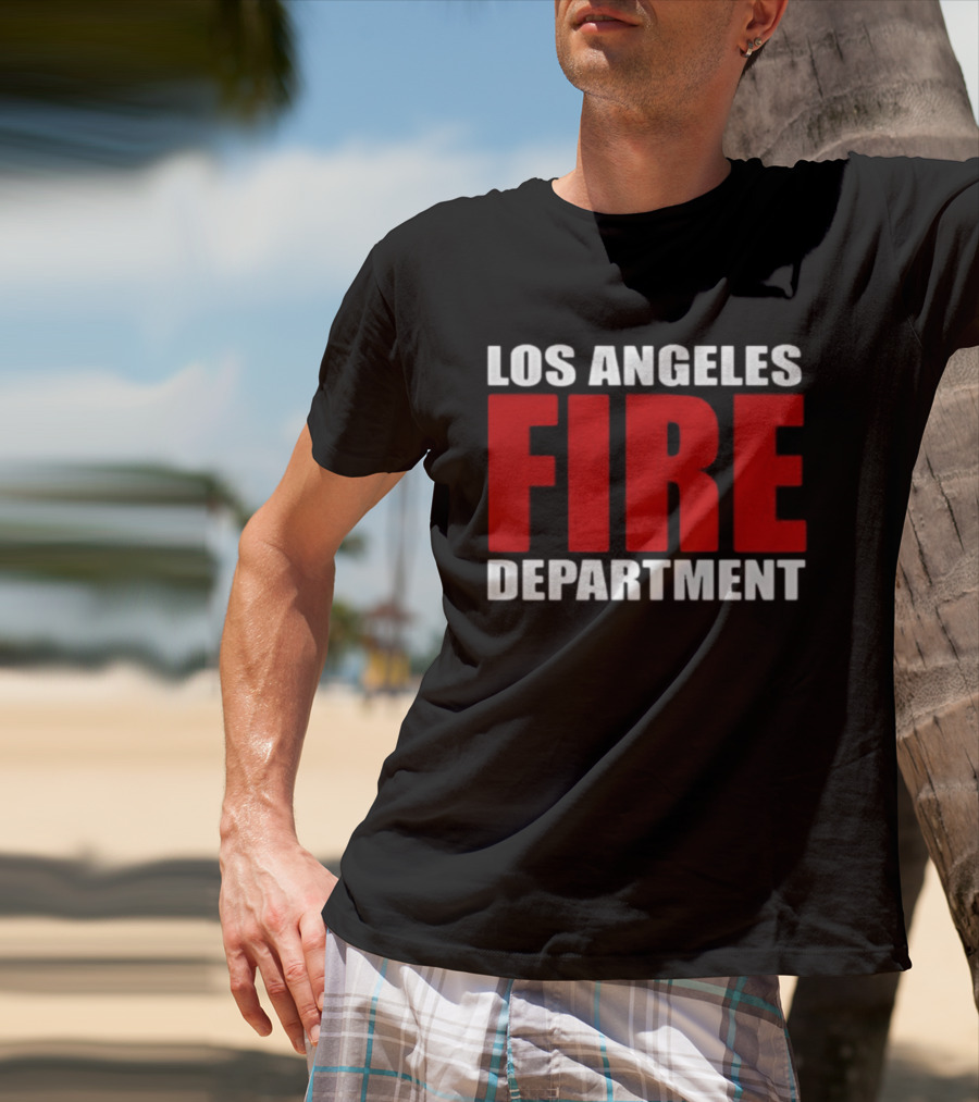 Los Angeles Fire Department Trending Keywords T-Shirt