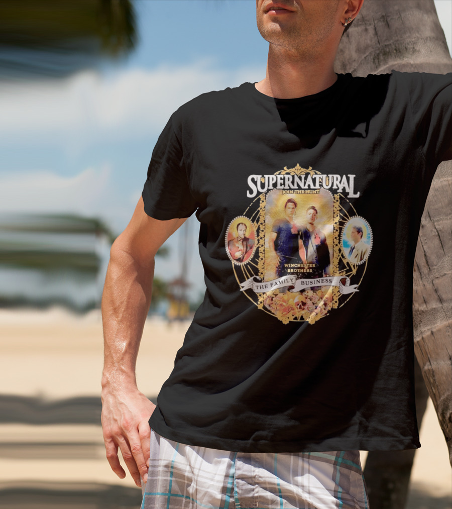 Supernatural Join The Hunt Winchester Brothers The Family Business T-Shirt
